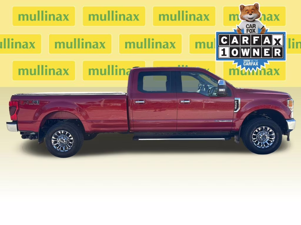 2021 Red Metallic Ford Super Duty F-350 SRW Lariat 4X4 Truck