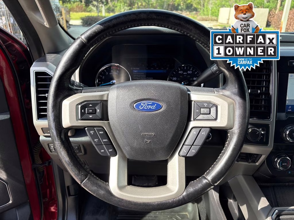 2021 Red Metallic Ford Super Duty F-350 SRW Lariat 4X4 Truck