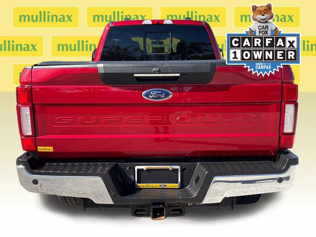 2021 Red Metallic Ford Super Duty F-350 SRW Lariat 4X4 Truck