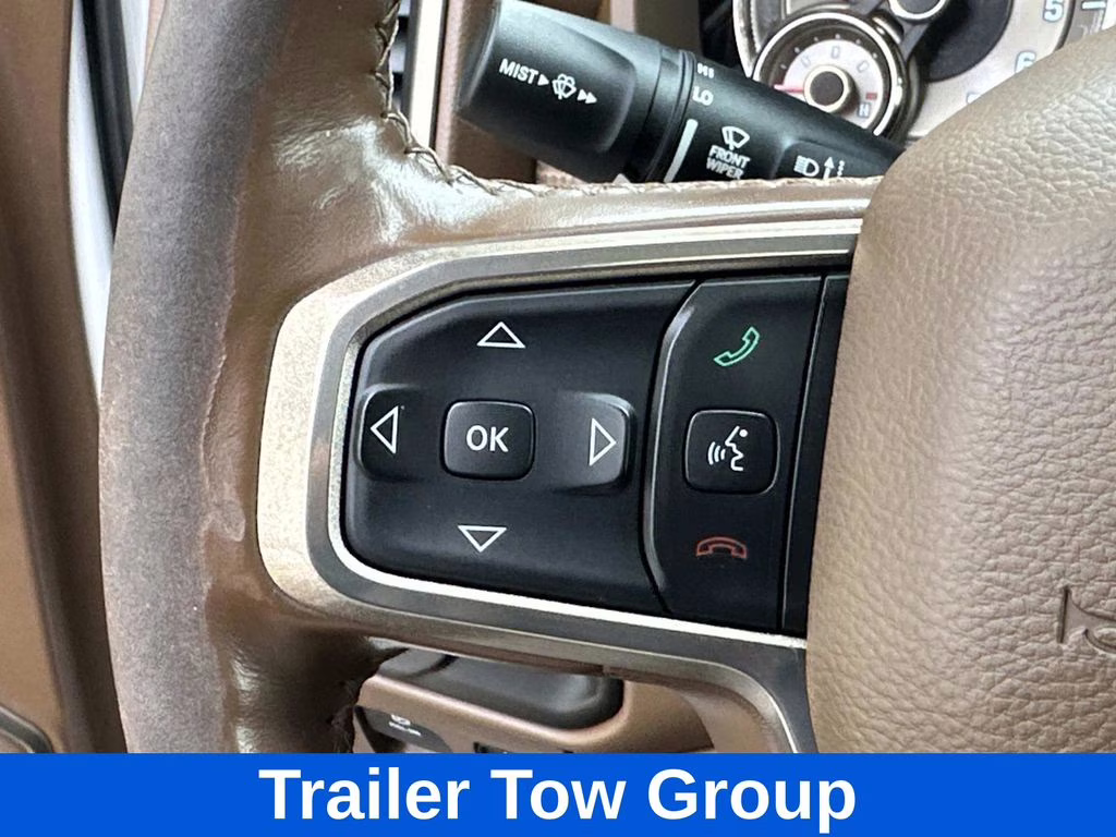 2020 Bright White Clearcoat Ram 1500 Laramie Longhorn 4X4 Truck