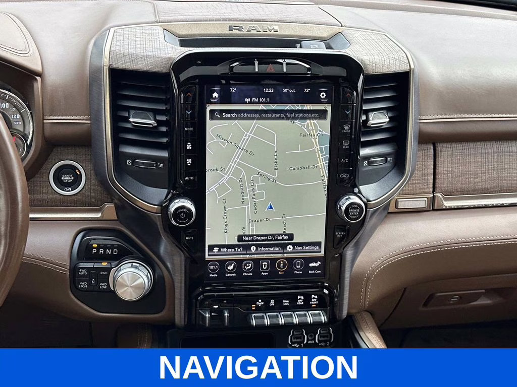 2020 Bright White Clearcoat Ram 1500 Laramie Longhorn 4X4 Truck