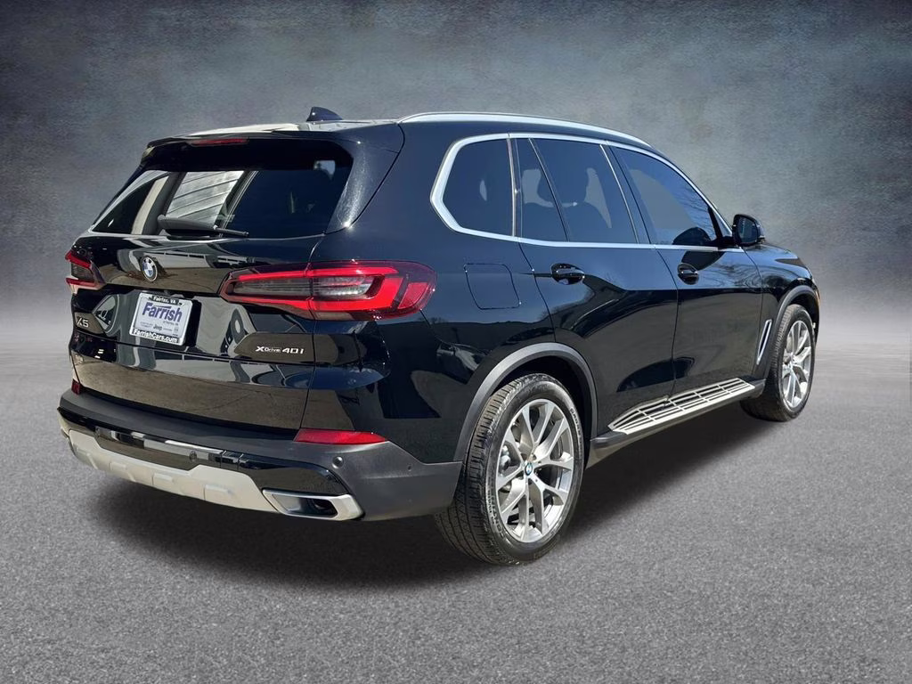 2023 Jet Black BMW X5 xDrive40i AWD SUV