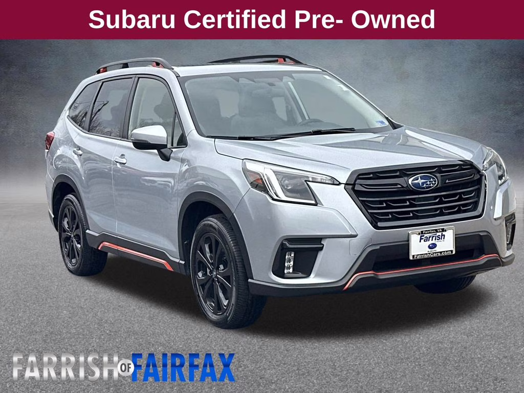 2023 Ice Silver Metallic Subaru Forester Sport AWD SUV