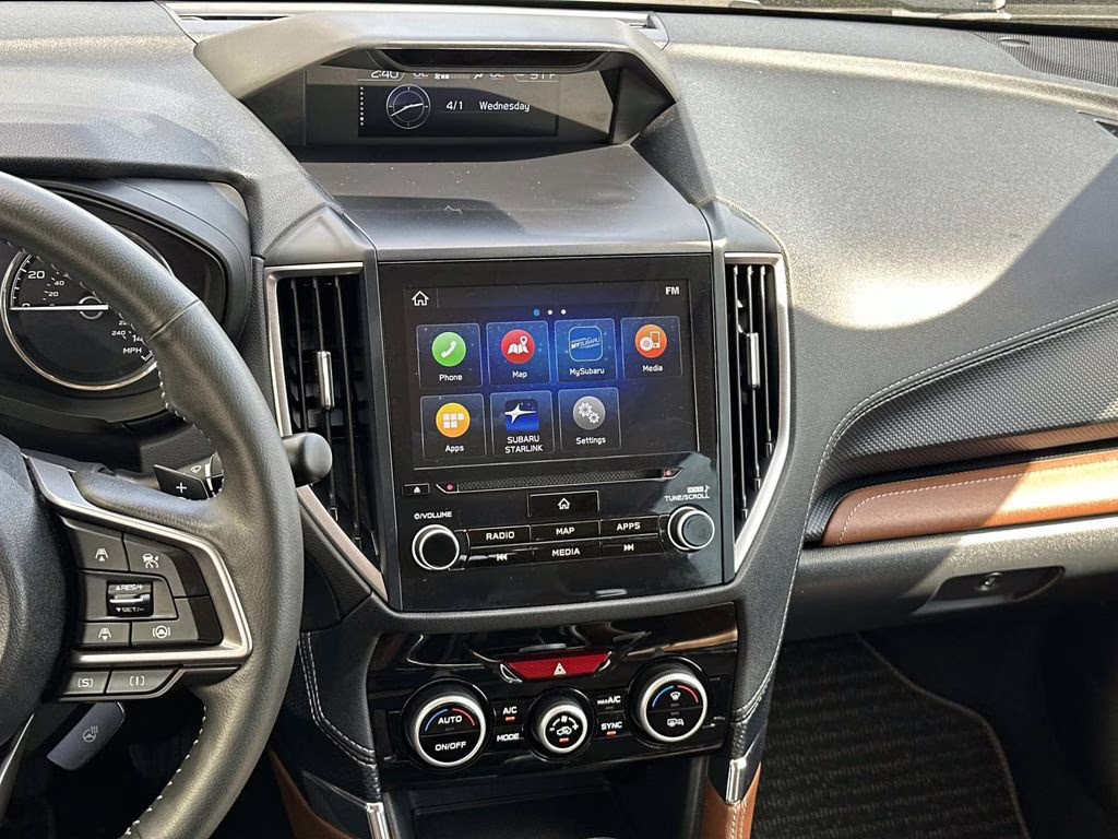 2023 Crystal Black Silica Subaru Forester Touring AWD SUV