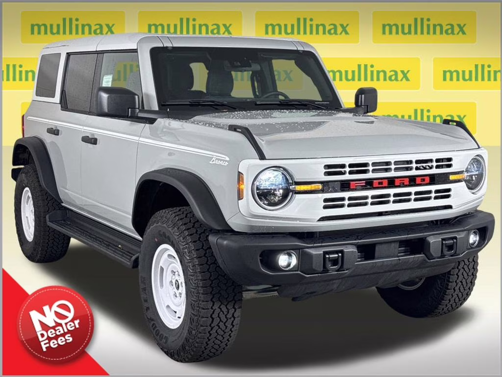 2026 Avalanche Gray Ford Bronco Heritage Edition 4X4 SUV
