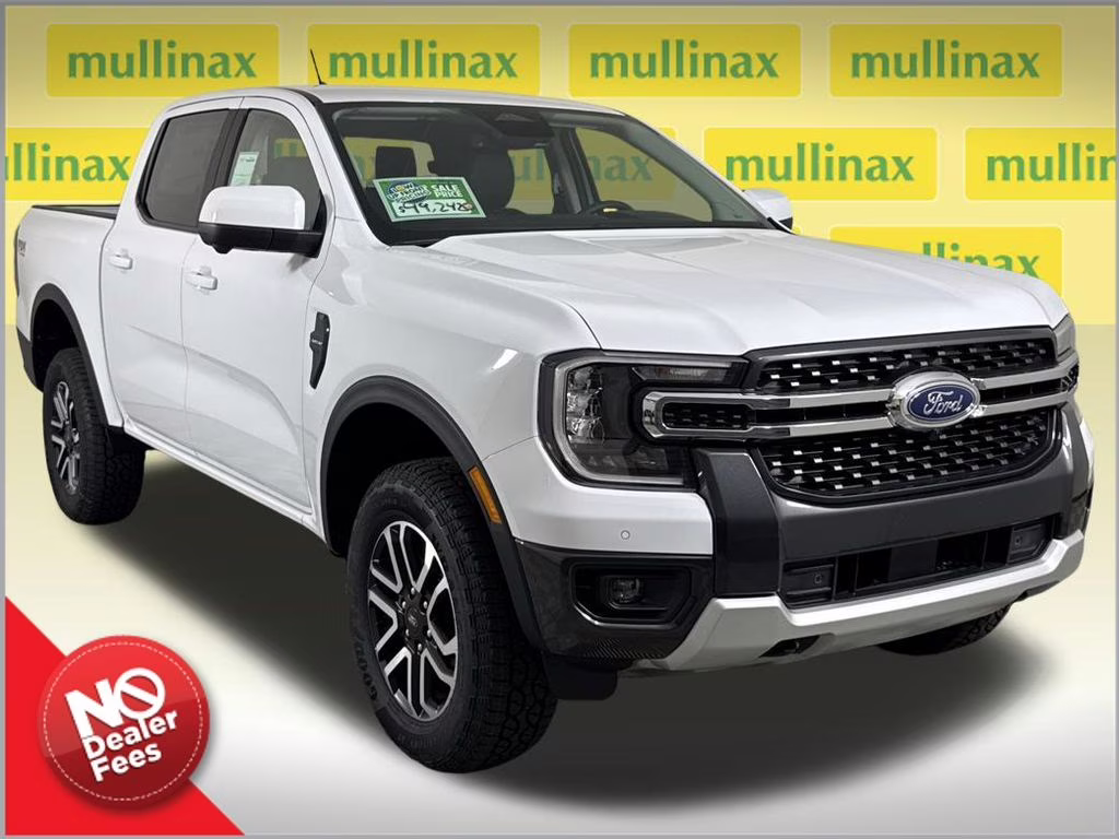 2026 Oxford White Ford Ranger Lariat 4X4 Truck