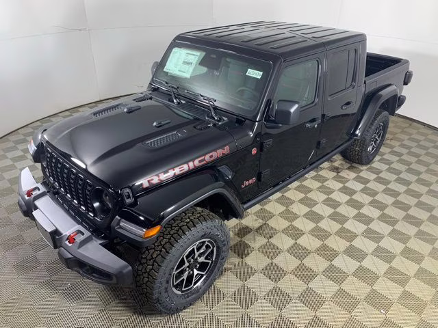 2026 Black Clearcoat Jeep Gladiator Rubicon 4X4 Truck