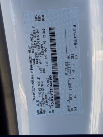 2026 Oxford White Ford Super Duty F-450 DRW XL 4X4 Truck