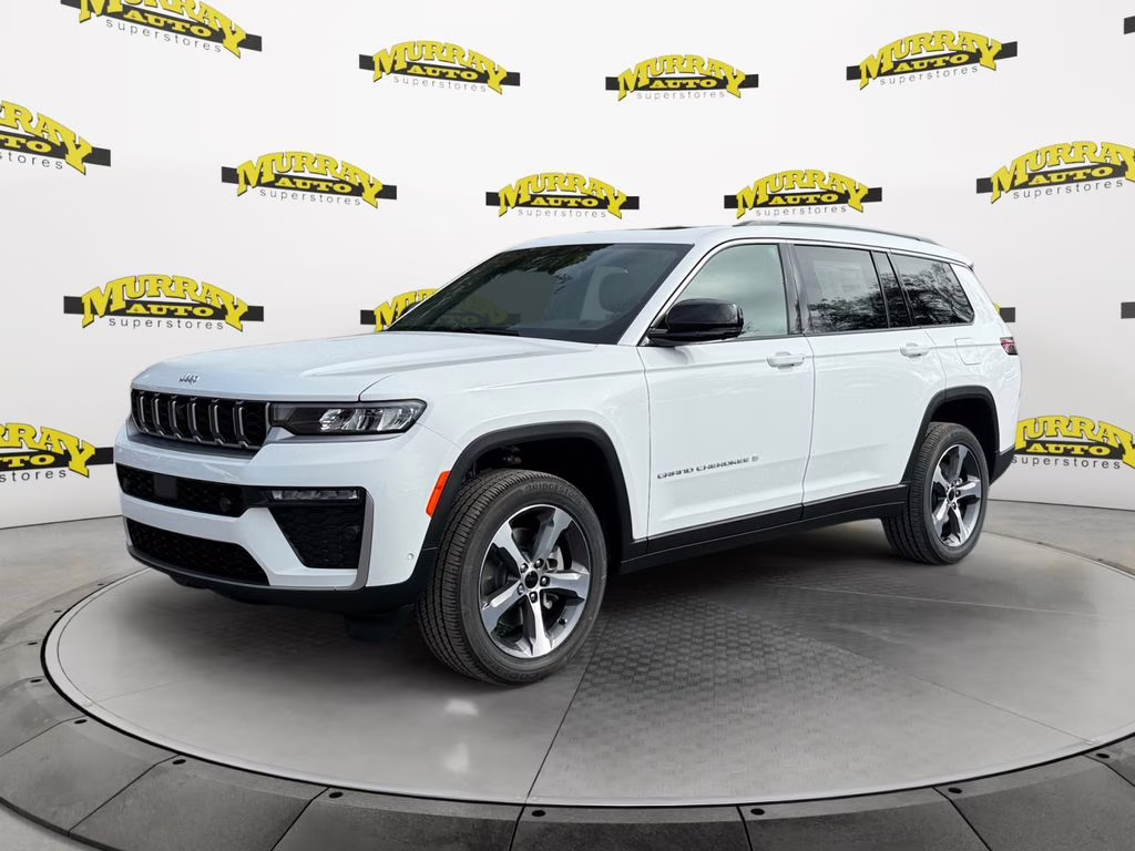 2026 Bright White Clearcoat Jeep Grand Cherokee L Limited RWD SUV
