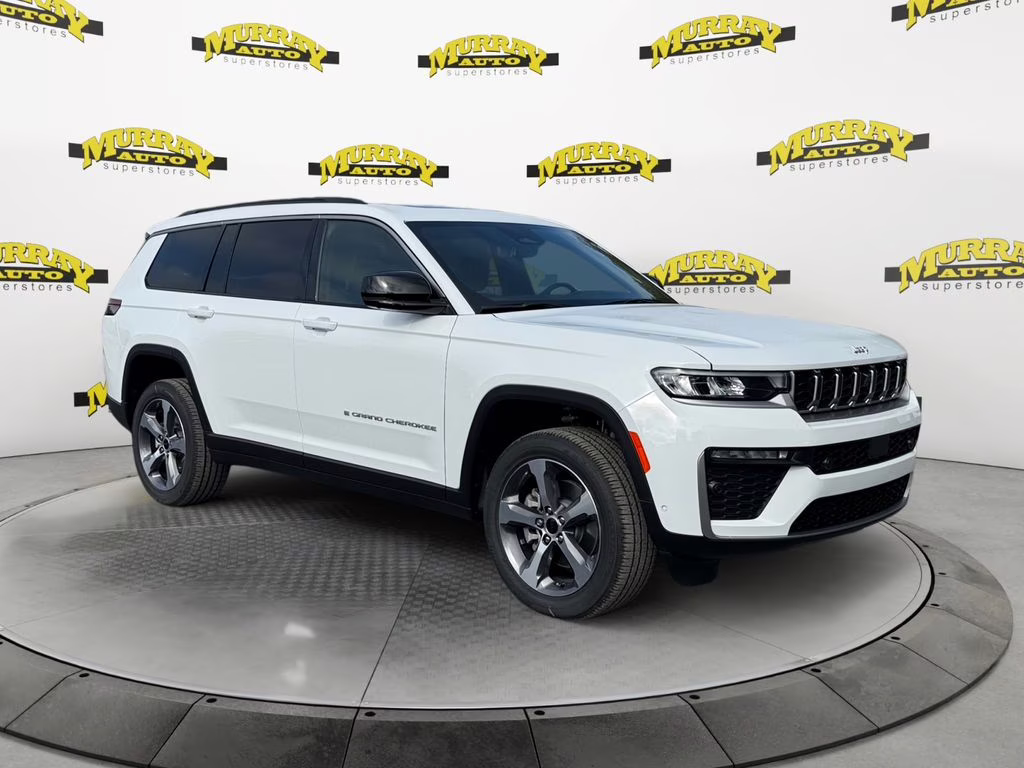 2026 Bright White Clearcoat Jeep Grand Cherokee L Limited RWD SUV