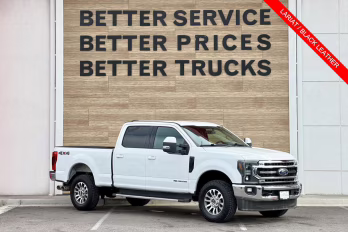 2020 Oxford White Ford Super Duty F-250 SRW Lariat 4X4 Truck