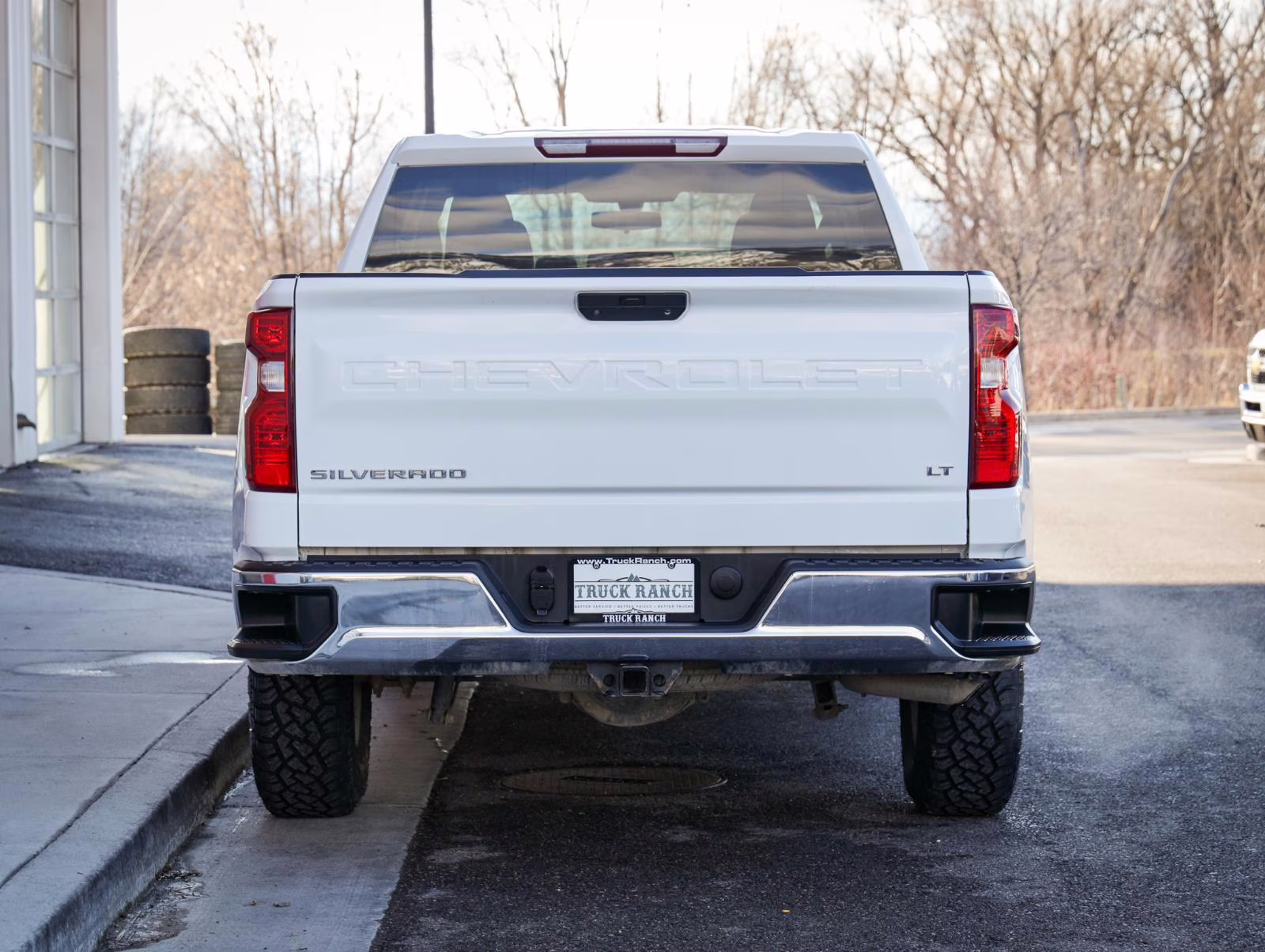 2021 Summit White Chevrolet Silverado 1500 LT 4X4 Truck