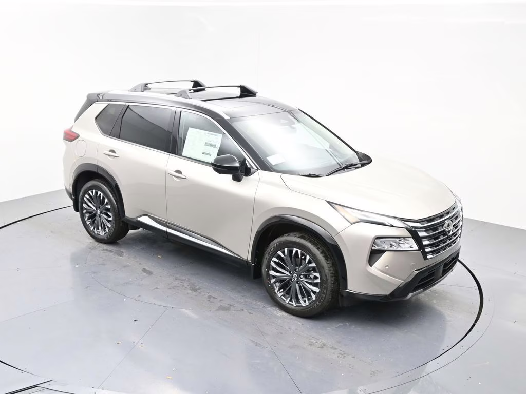 2026 Champagne Silver Metallic Nissan Rogue Platinum AWD SUV