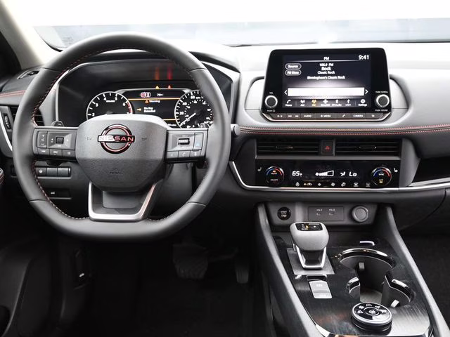 2026 Everest White Pearl Tricoat Nissan Rogue Rock Creek AWD SUV