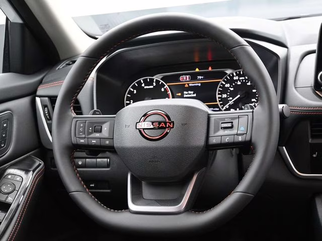 2026 Everest White Pearl Tricoat Nissan Rogue Rock Creek AWD SUV