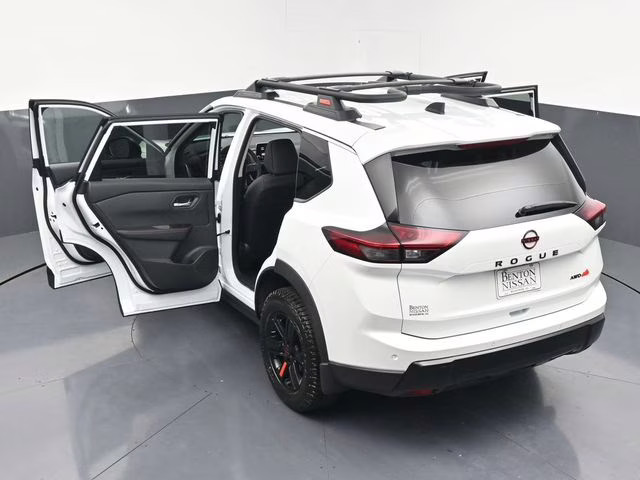 2026 Everest White Pearl Tricoat Nissan Rogue Rock Creek AWD SUV