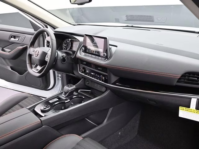 2026 Everest White Pearl Tricoat Nissan Rogue Rock Creek AWD SUV