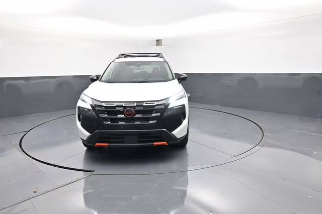 2026 Everest White Pearl Tricoat Nissan Rogue Rock Creek AWD SUV