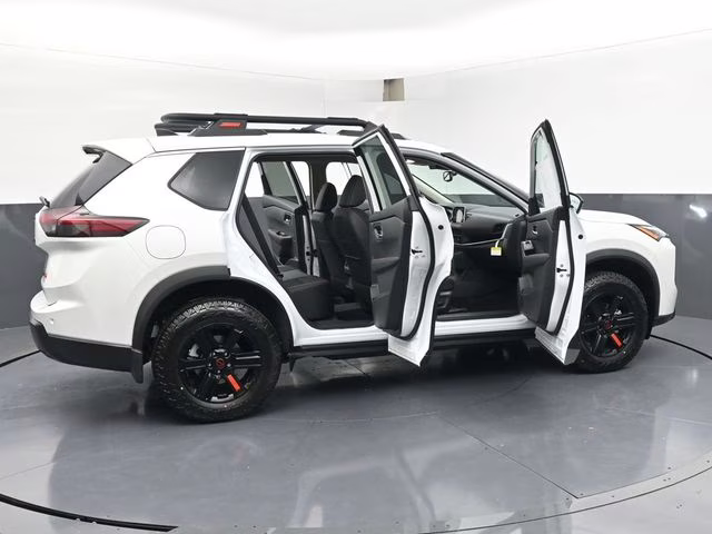 2026 Everest White Pearl Tricoat Nissan Rogue Rock Creek AWD SUV