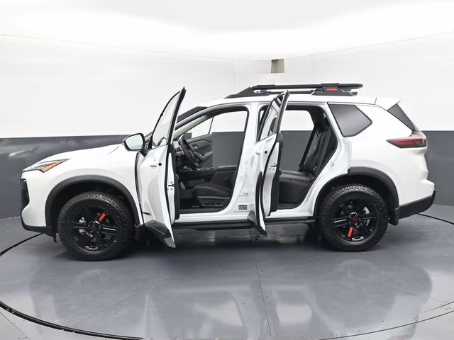 2026 Everest White Pearl Tricoat Nissan Rogue Rock Creek AWD SUV