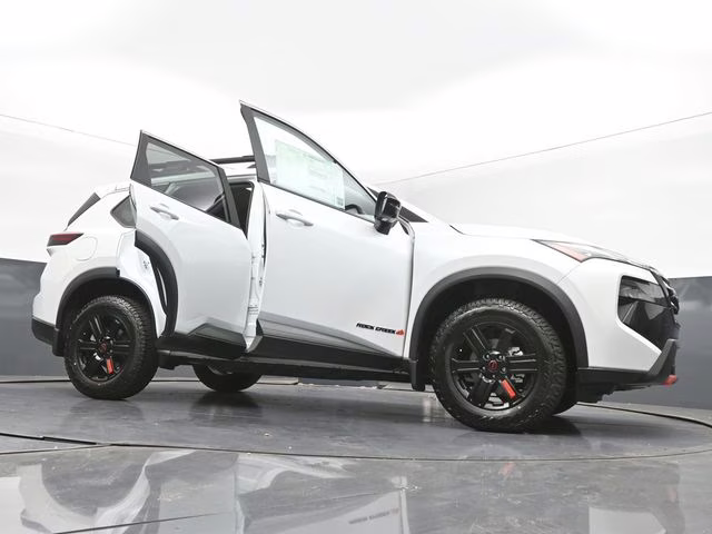 2026 Everest White Pearl Tricoat Nissan Rogue Rock Creek AWD SUV