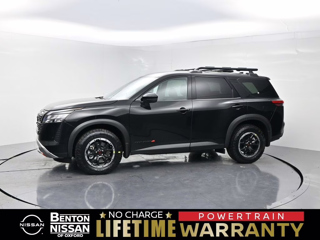 2026 Super Black Nissan Pathfinder Rock Creek 4X4 SUV