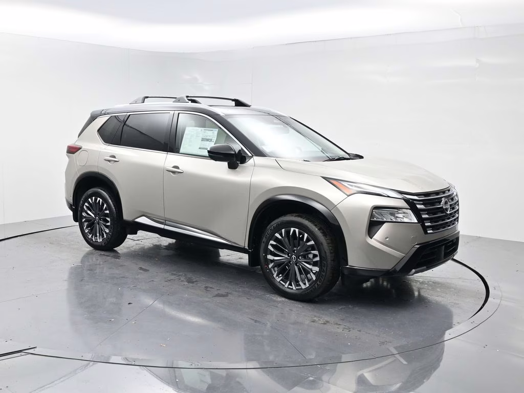 2026 Champagne Silver Metallic Nissan Rogue Platinum AWD SUV