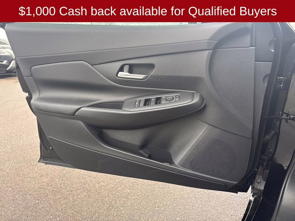 2026 Super Black Nissan Sentra SV FWD Sedan