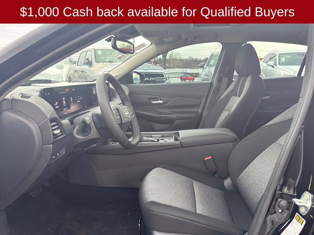 2026 Super Black Nissan Sentra SV FWD Sedan