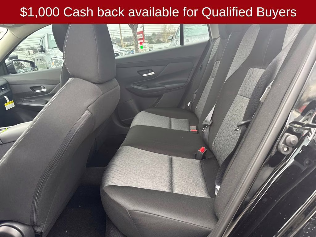 2026 Super Black Nissan Sentra SV FWD Sedan