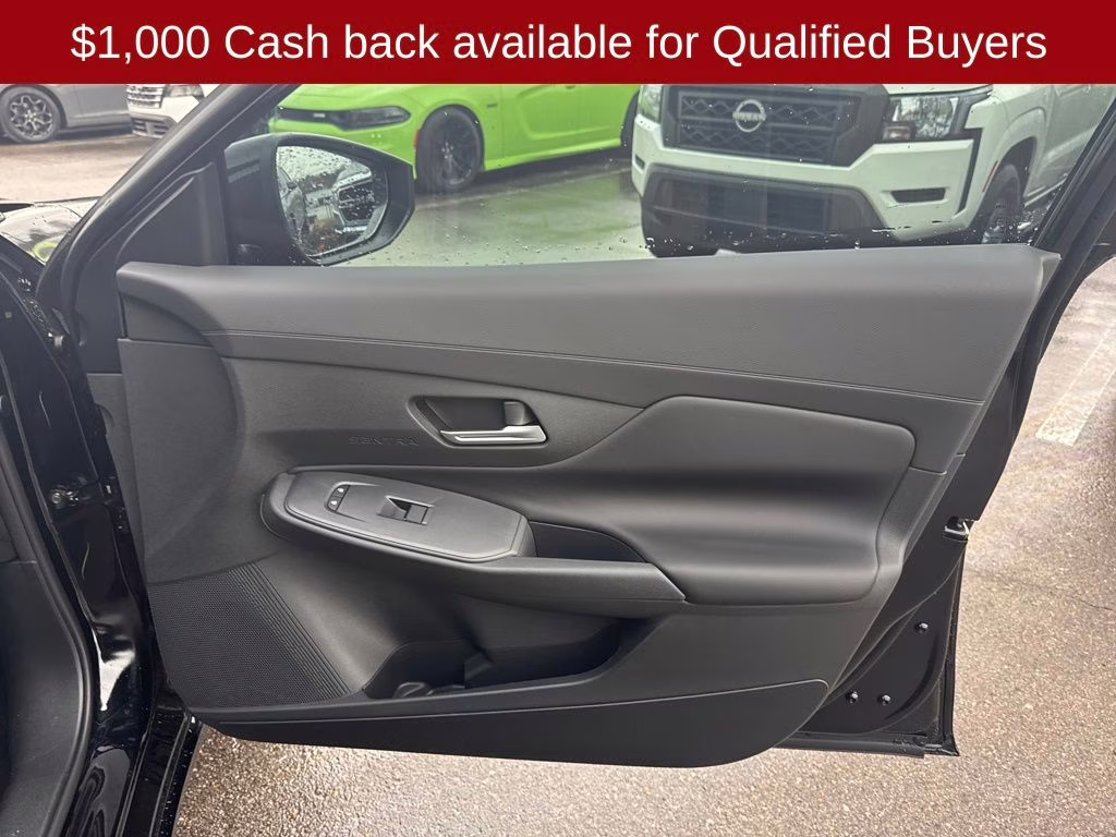 2026 Super Black Nissan Sentra SV FWD Sedan