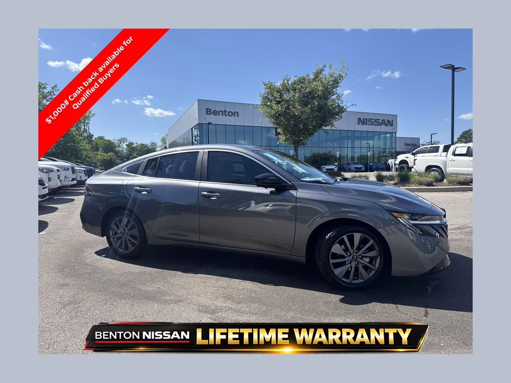 2026 Gun Metallic Nissan Sentra SL FWD Sedan