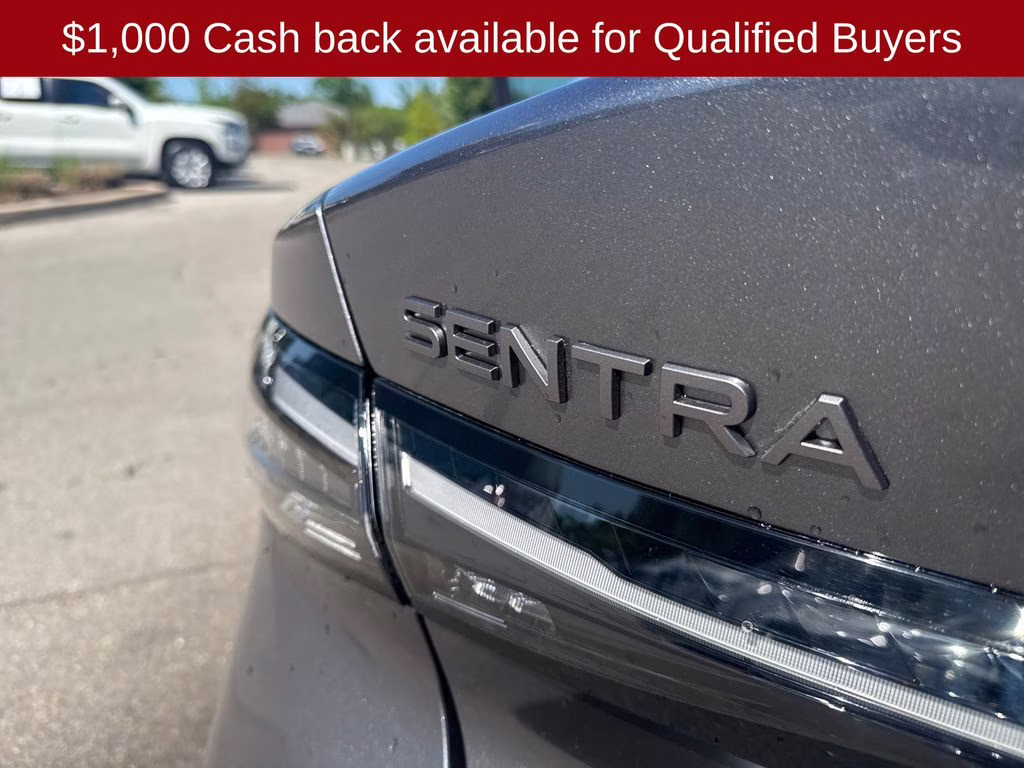 2026 Gun Metallic Nissan Sentra SL FWD Sedan