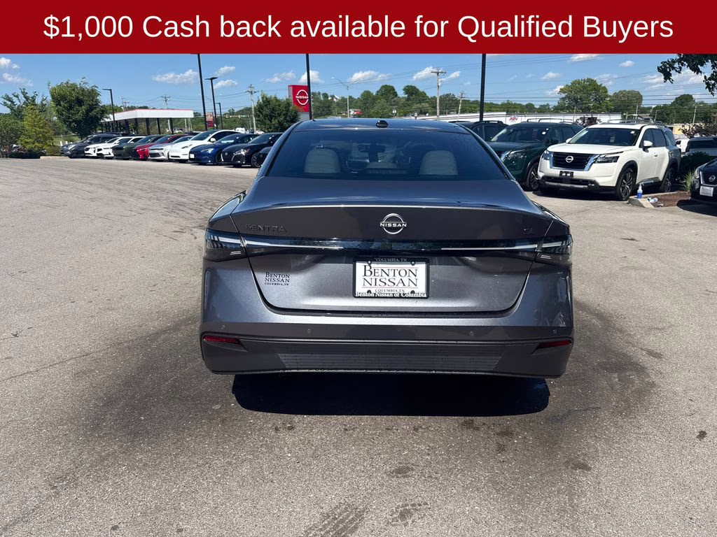 2026 Gun Metallic Nissan Sentra SL FWD Sedan