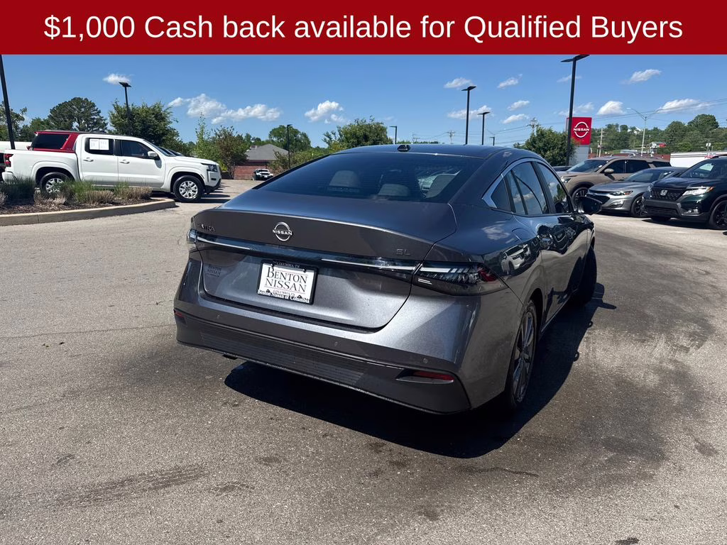 2026 Gun Metallic Nissan Sentra SL FWD Sedan