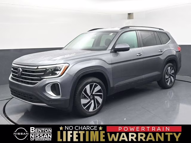 2025 Gray Volkswagen Atlas 2.0T SE w/Technology FWD SUV