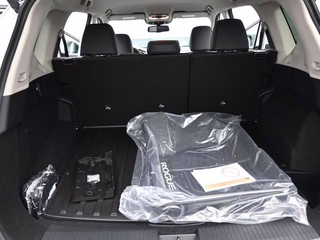 2026 Everest White Pearl Tricoat Nissan Rogue Rock Creek AWD SUV