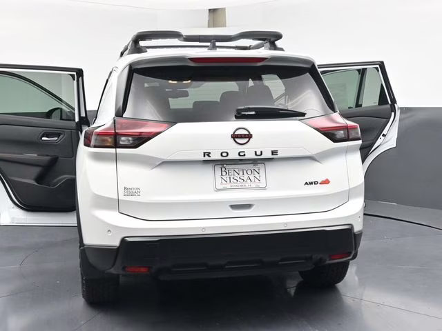 2026 Everest White Pearl Tricoat Nissan Rogue Rock Creek AWD SUV