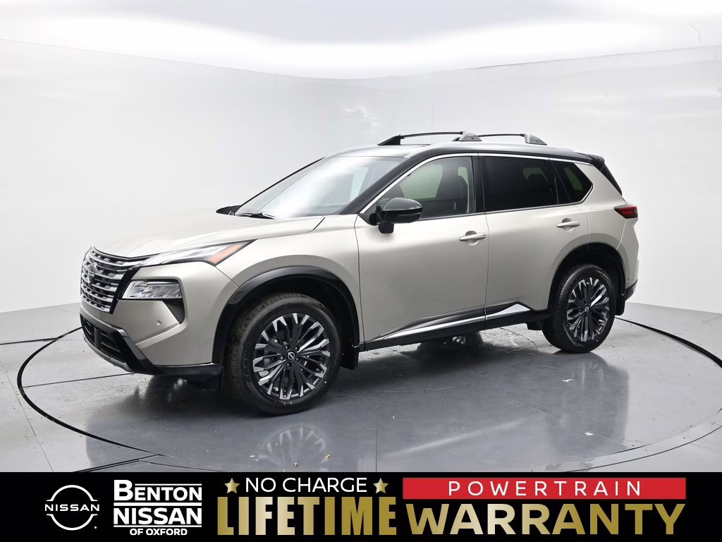 2026 Champagne Silver Metallic Nissan Rogue Platinum AWD SUV