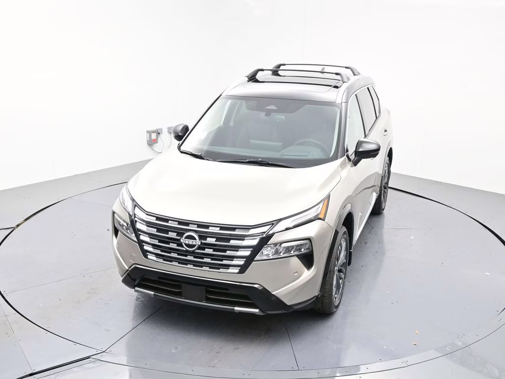 2026 Champagne Silver Metallic Nissan Rogue Platinum AWD SUV