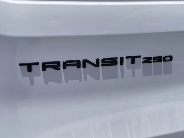 2026 Oxford White Ford Transit Cargo Van Base RWD Van