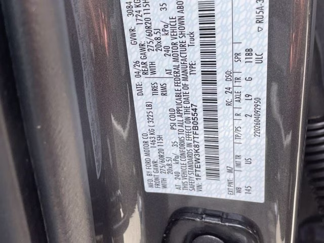 2026 Carbonized Gray Metallic Ford F-150 XLT RWD Truck