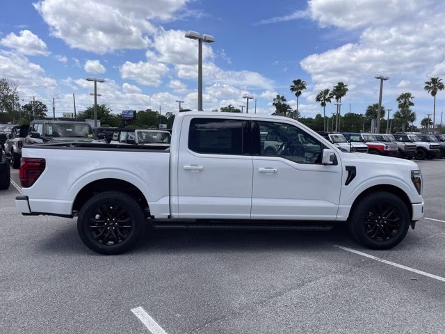 2026 Star White Metallic Tri-Coat Ford F-150 LARIAT RWD Truck