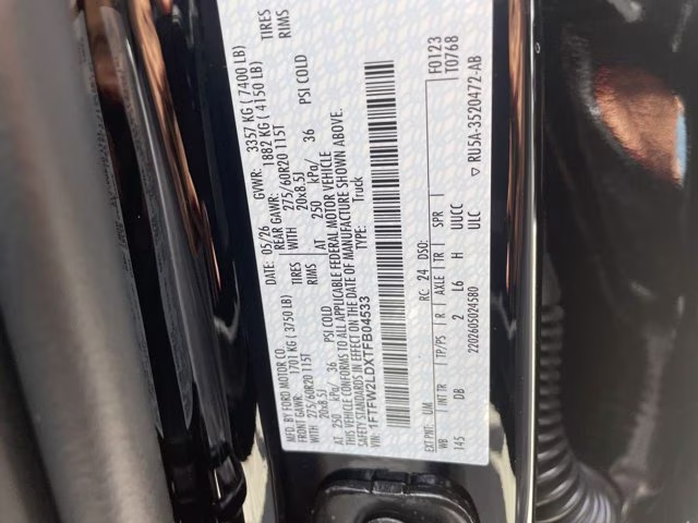2026 Agate Black Metallic Ford F-150 STX 4X4 Truck