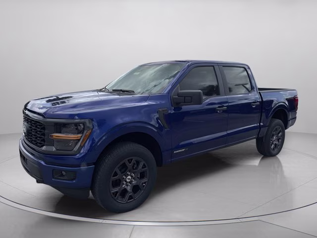 2026 Argon Blue Metallic Ford F-150 STX 4X4 Truck