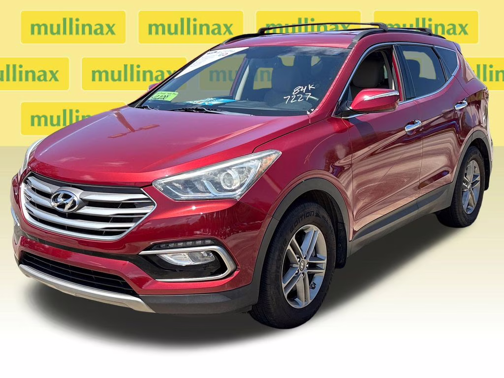2018 Serrano Red Hyundai Santa Fe Sport 2.4 Base AWD SUV