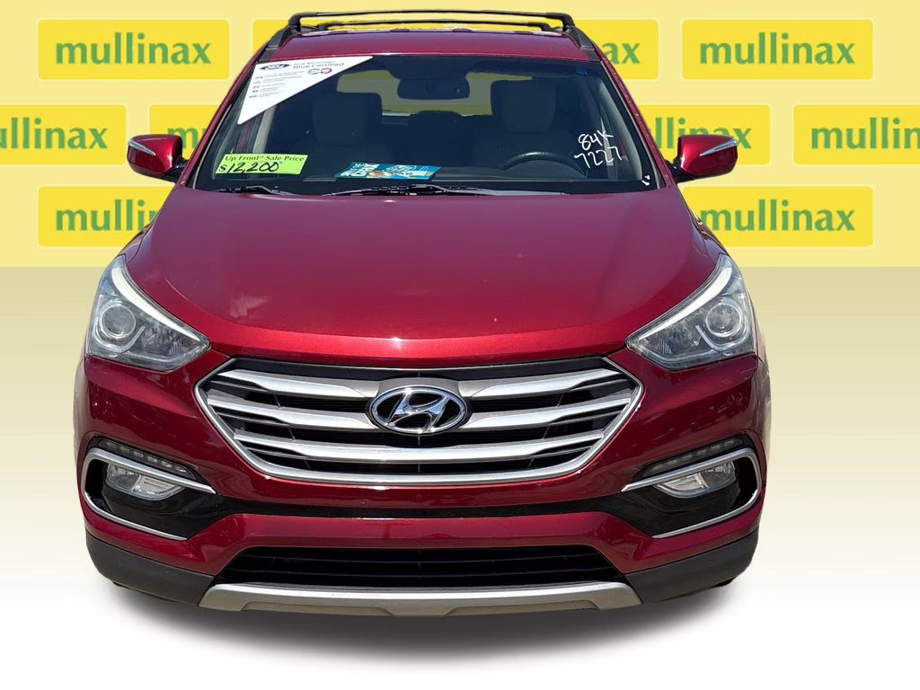 2018 Serrano Red Hyundai Santa Fe Sport 2.4 Base AWD SUV