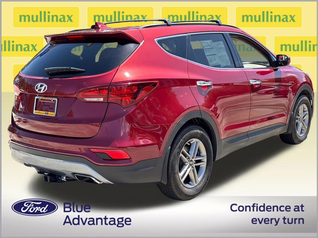 2018 Serrano Red Hyundai Santa Fe Sport 2.4 Base AWD SUV