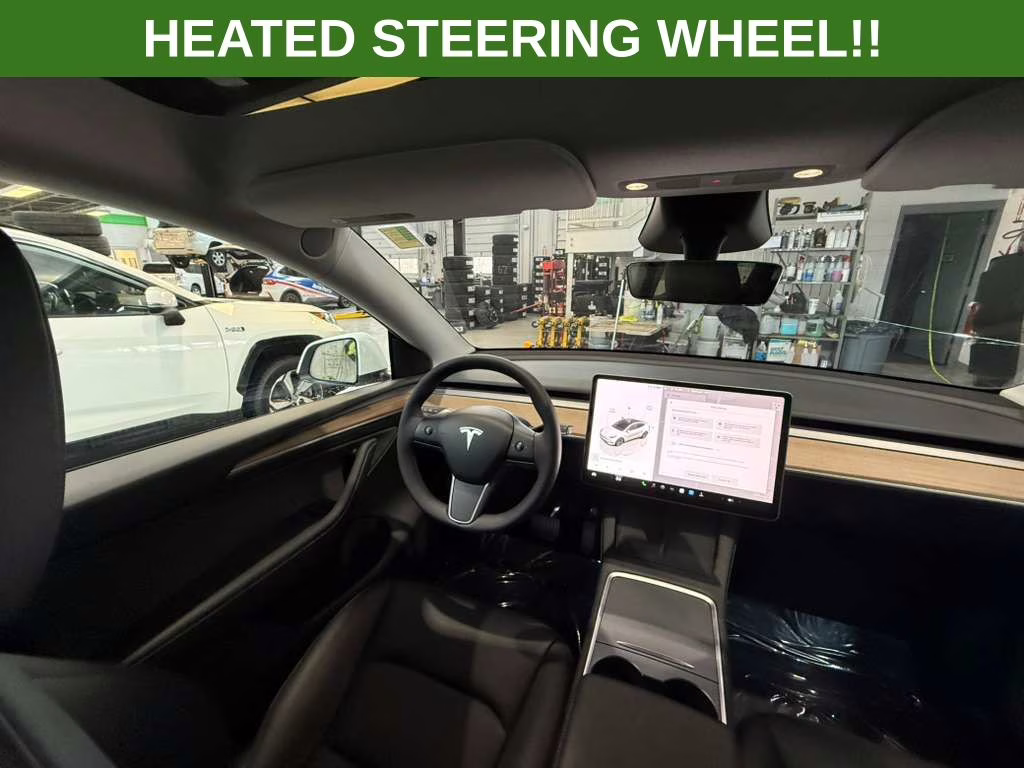 2024 Pearl White Multi-Coat Tesla Model Y Long Range RWD SUV