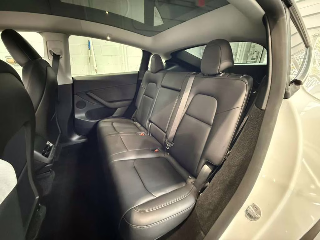 2024 Pearl White Multi-Coat Tesla Model Y Long Range RWD SUV